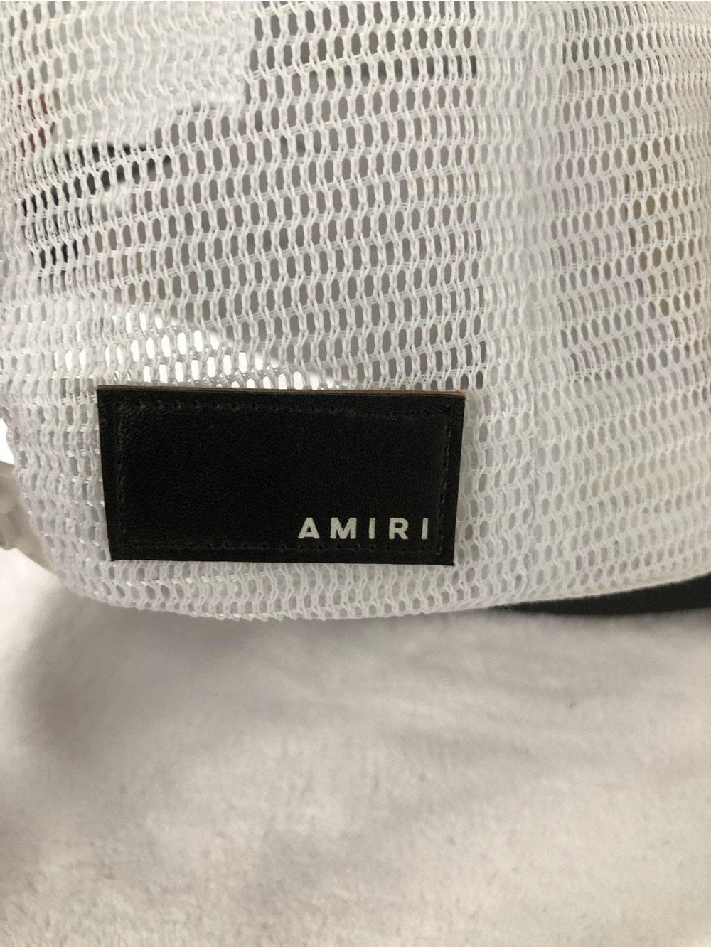 AMIRI Classic Embroidered Label baseball cap Trucker Hat - Picture 10 of 13